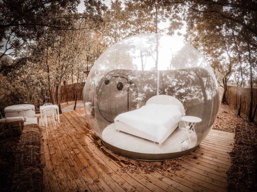 Atmosfera Bubble Glamping a Satriano di Lucania Sasso di Castalda